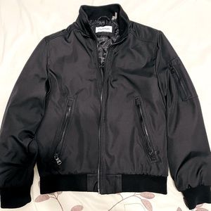 Calvin Klein Classic Men’s Zip-Front Riptop Bomber Jacket